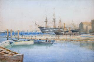 HMS Victory at Portsmouth