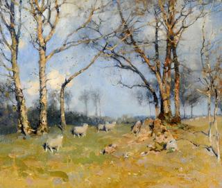 Sheep under Trees, Moniaive