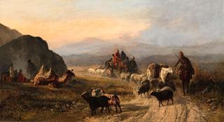 Shepherds in the Caucasus