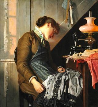 A seamstress, Pentecost morning