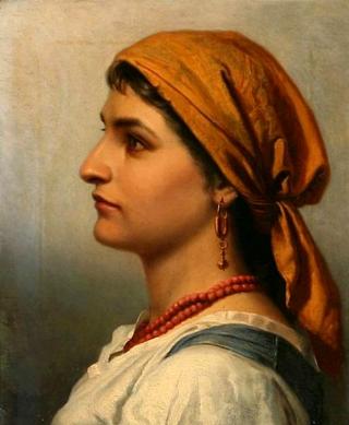 Portrait of an Italian woman