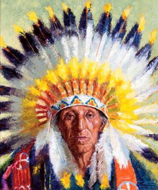 Chief Bad Yellow Hair, Sioux