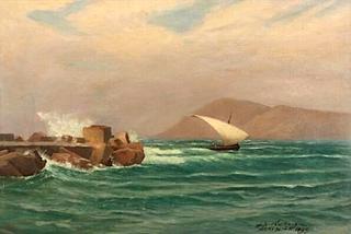 Seascape near Algeria