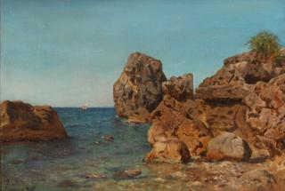 A Rocky Coast near Terracina