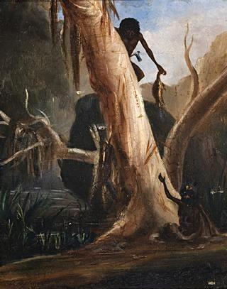 Aborigines Hunting