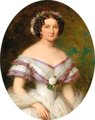Portrait of Countess Maria Gabriella Josepha Anna Szápáry