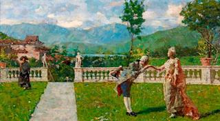 Galant Scene in a Park