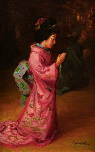 Lady in Kimono