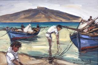 Fishermen at Sounio