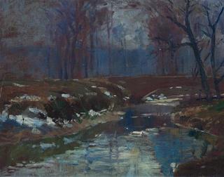 Autumn River Landscape