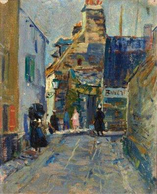 Street in Concarneau