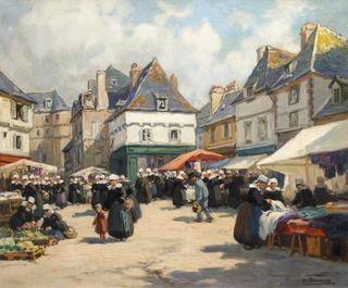 Market in Brittany