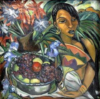 Still life with African Woman