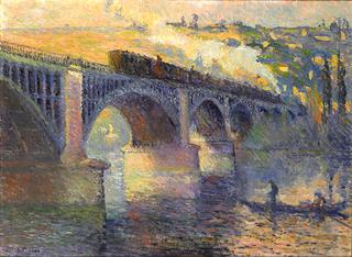 Le Pont aux Anglais, Sunset