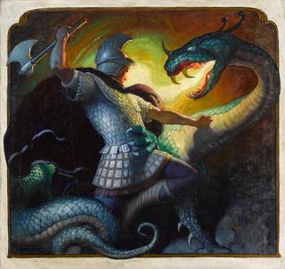 Legends of Charlemagne: Cover Illustration