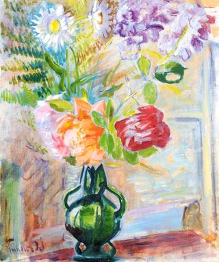 Still Life of Flowers in a Vase