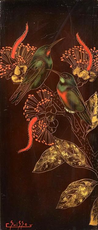 Colibris branchés