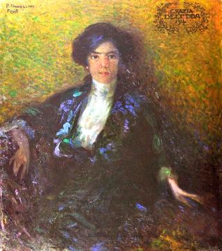 Portrait of Grazia Deledda