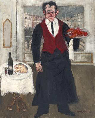 Waiter with Lobster