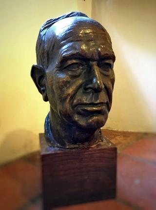 Bust of man