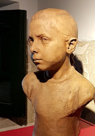 Head of a girl
