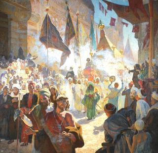 The Procession of the Mahmal through the Streets of Cairo