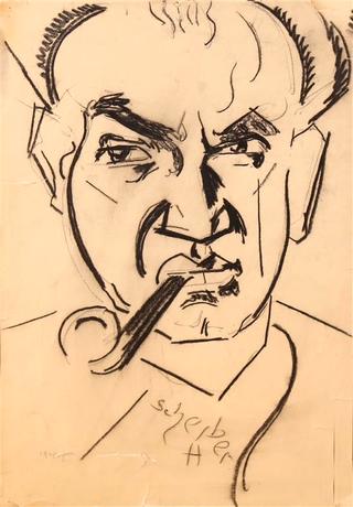 Portrait of a Man with Pipe
