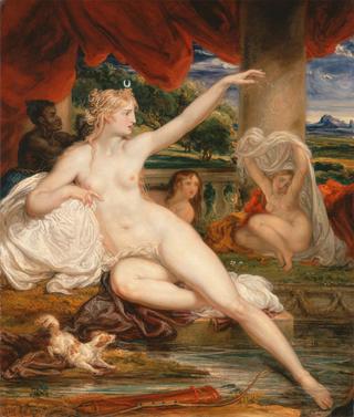 Diana at her Bath Disturbed by Actacon