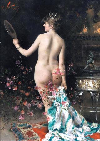 Nude with a Mirror