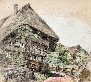 Farm House with Stony Path
