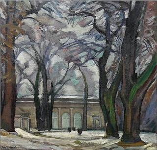 Banquet Hall in park at Worlitz