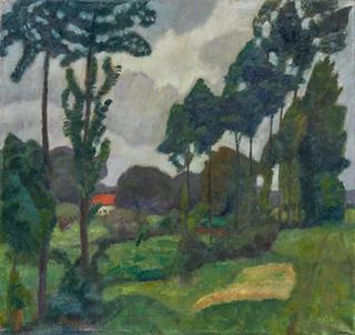 Summer landscape at Klee-Gnittenburg