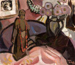 Still Life with Statuette