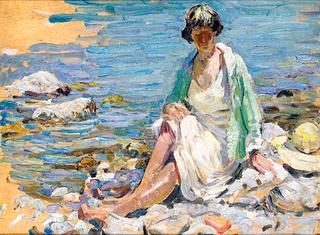 A Woman by the Shore