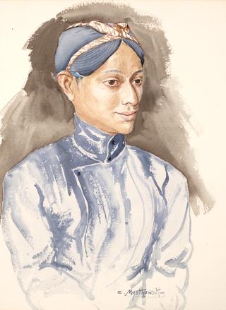 Portrait of a Javanese Man