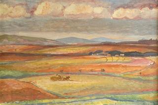Landscape with Horses