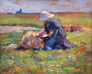 Woman in the Field