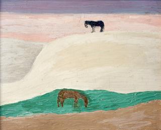 Horses in the Dunes