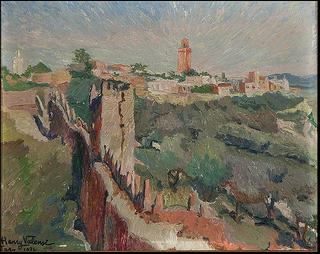 Vue de Taza, Maroc