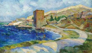 View of Justinian's Tower, Feodosia