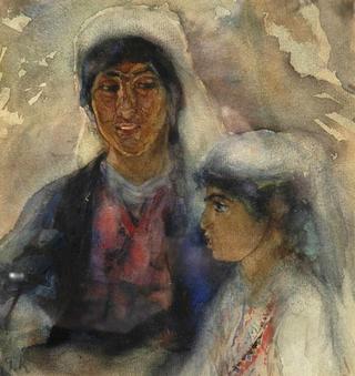 Bedouine and her Daughter
