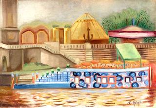 Barge, Pont Alexandre III