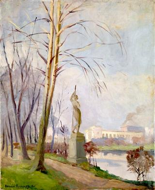 Spring in the Park of the Central House of Red Army