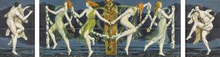 The Feast of Bacchus (triptych)