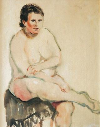 Sitting Nude