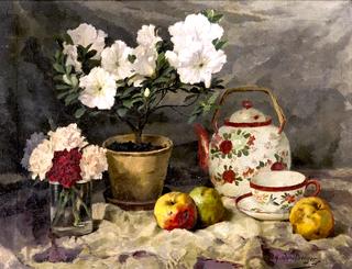 Still Life with Apples