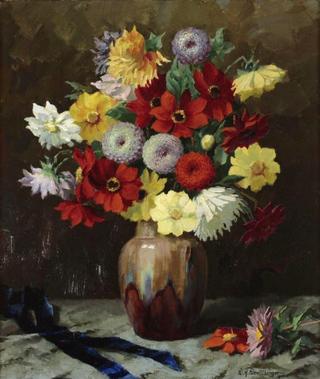 Summer Flowers in a Vase