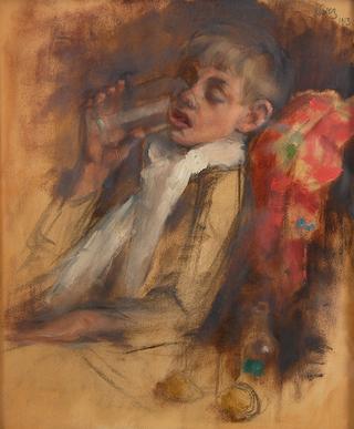 Boy Convalescing