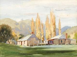 Poplars Behind the Cottage