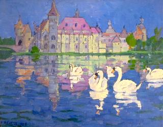 Castle and Swans